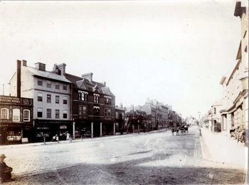The bottom of the High Street about 1895
